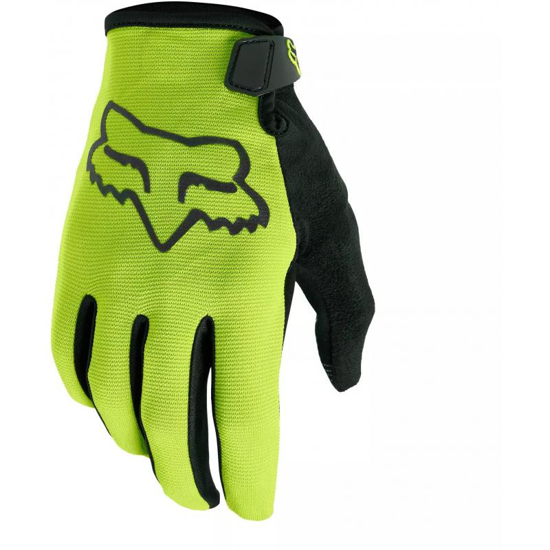 Rukavice Fox Ranger - dlouhé, žlutá fluo - velikost 2XL