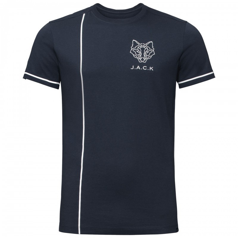 Jack Wolfskin Pánské tričko Jack Wolfskin Wolfness Night Blue