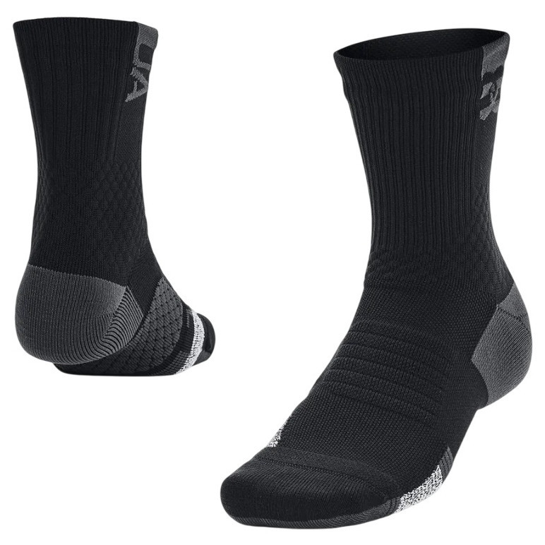 Ponožky Under Armour AD Playmaker 1pk Mid Velikost ponožek: 40-42 / Barva: černá