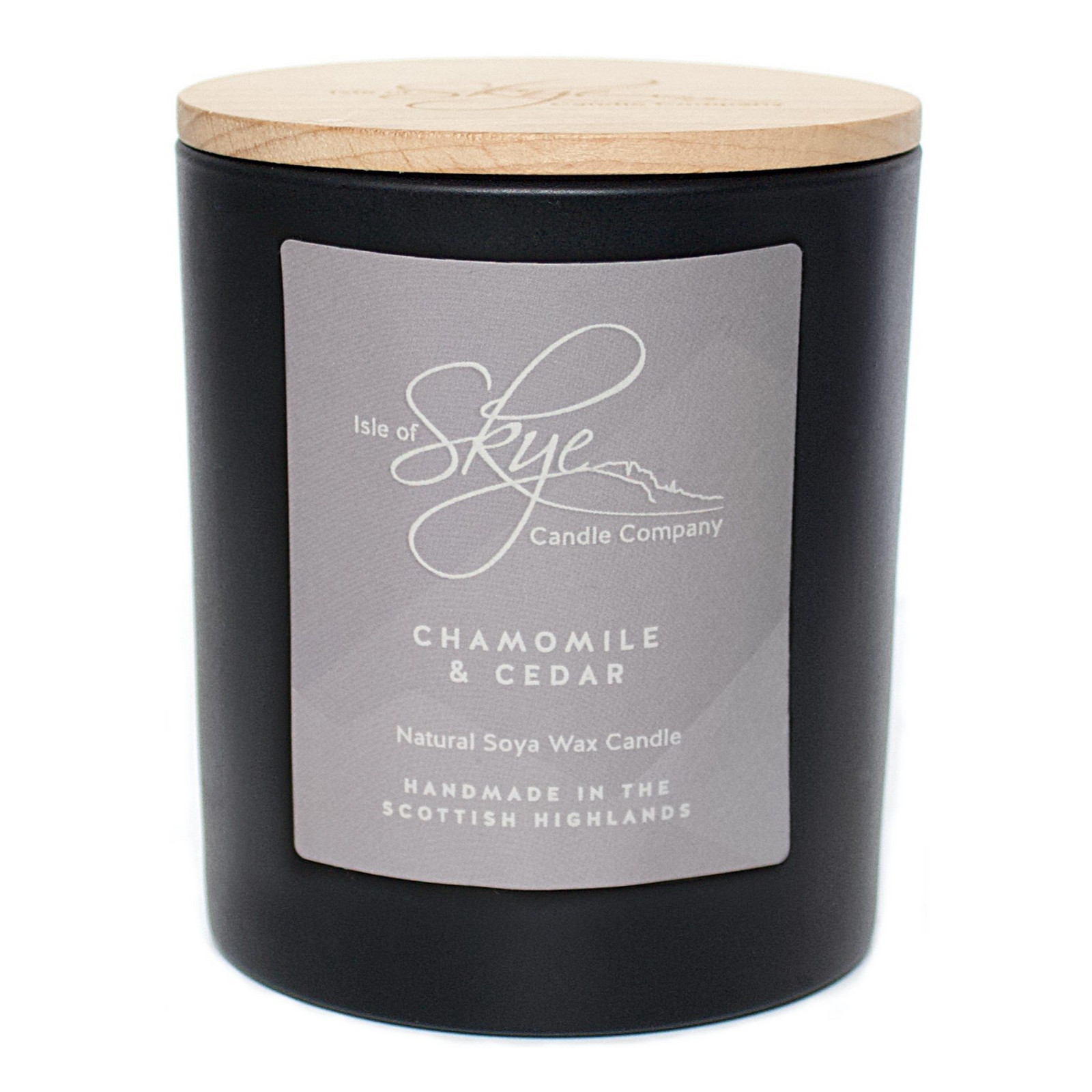 Vonná svíčka CHAMOMILE & CEDAR, doba hoření 45 hodin, Isle of Skye Candle Company
