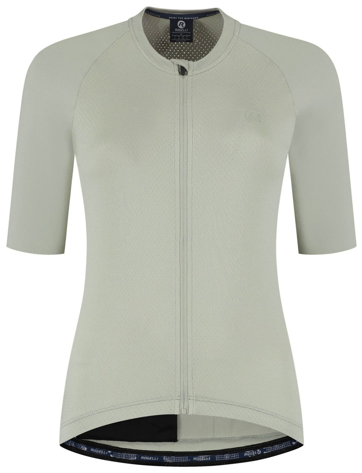 Dámský vzdušný cyklodres ESSENTIAL II s bezešvým krátkým rukávem, béžový 2XL