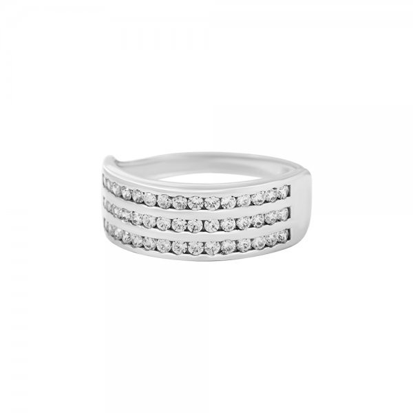 Prsten se syntetickými kameny 326-087-0067 53-3.75g