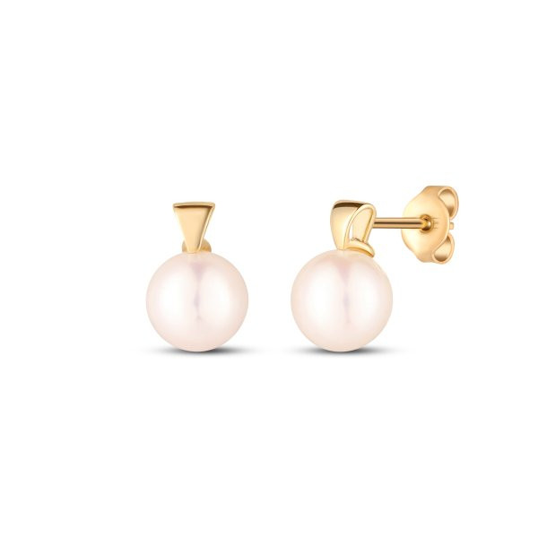 Náušnice s perlou 235-288-350620 1.70g
