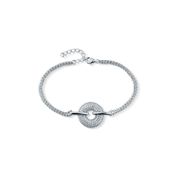 Náramek se syntetickými kameny 166-391-215700-0000