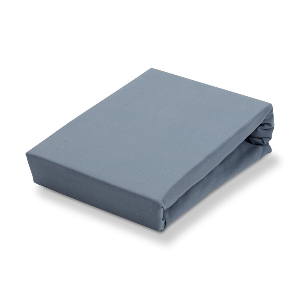 Vandyck Prostěradlo Vandyck Jersey Supreme XXL 200-210x220 cm Faded denim