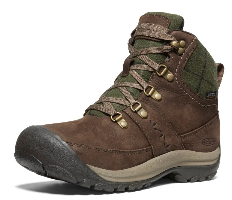 Keen KACI III WINTER MID WP WOMEN dark earth/green plaid Velikost: 41 195208232046