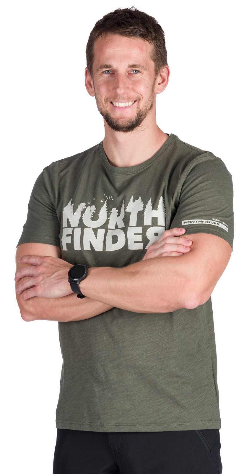 Northfinder JOSEF pánské triko darkgreen TR-5003OR-300 Velikost: M 8584153608860