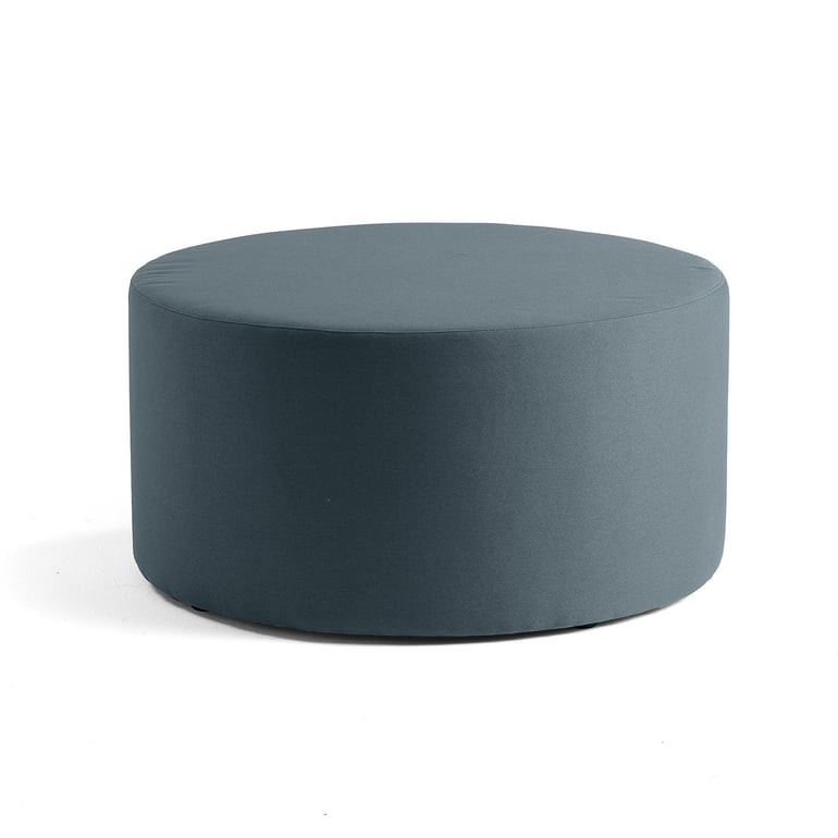 Taburet CASUAL, potah ETNA, Ø 1000 mm, petrolejová