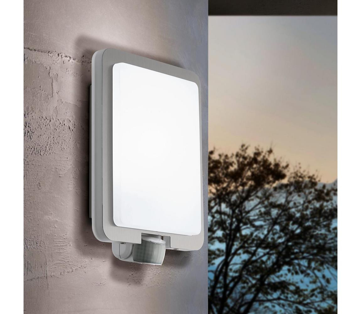 Eglo Eglo 97218 - Venkovní nástěnné svítidlo se senzorem MUSSOTTO 1xE27/28W/230V IP44