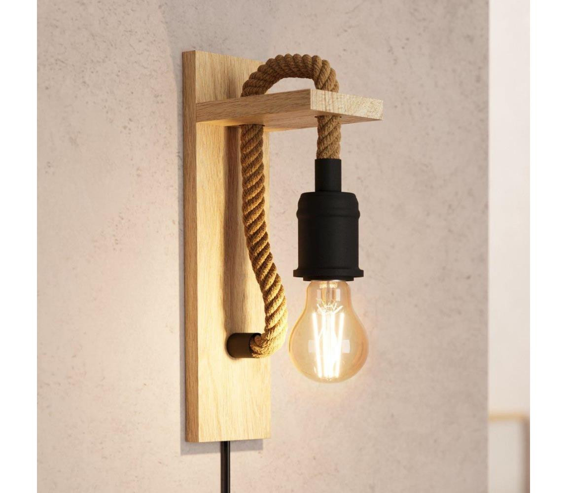 Eglo Eglo 43197 - Nástěnné svítidlo RAMPSIDE 1xE27/28W/230V