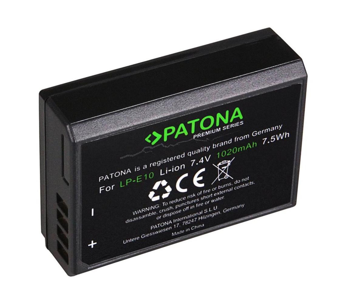 PATONA PATONA - Baterie Canon LP-E10 1020mAh Li-Ion Premium