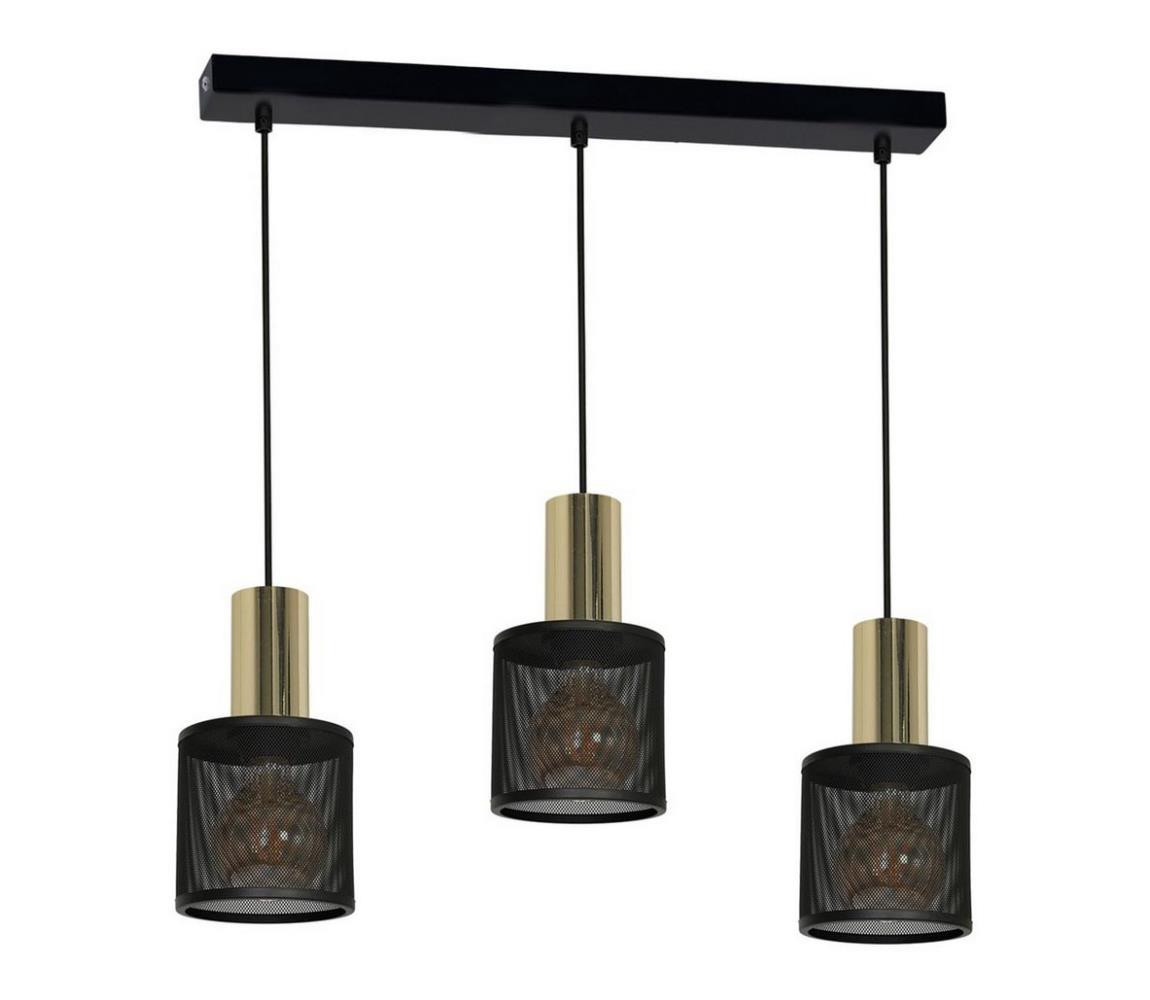 Lustr na lanku ARES 3xE27/60W/230V