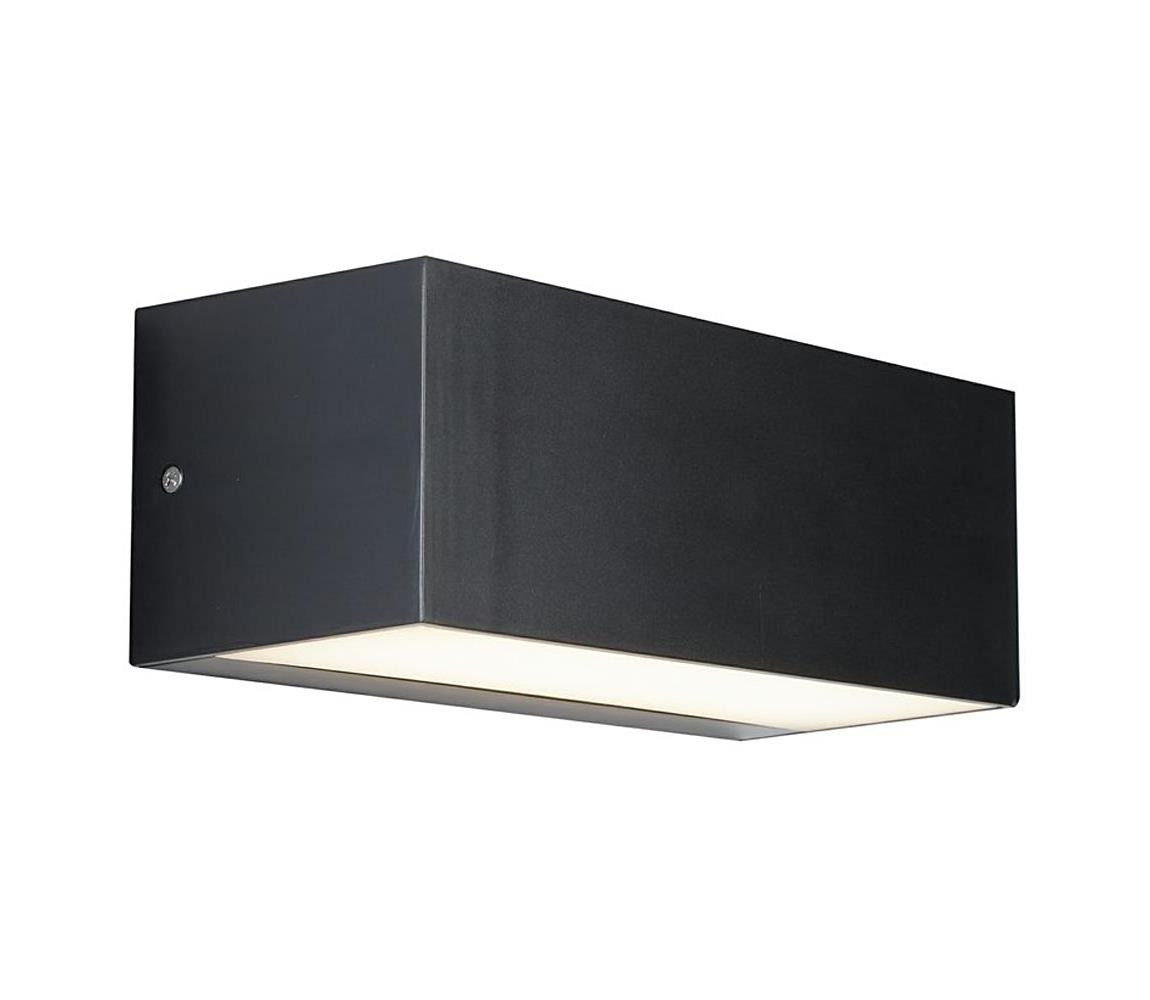 Searchlight Searchlight 8735GY - LED Venkovní nástěnné svítidlo DOOR LED/13,5W/230V IP44