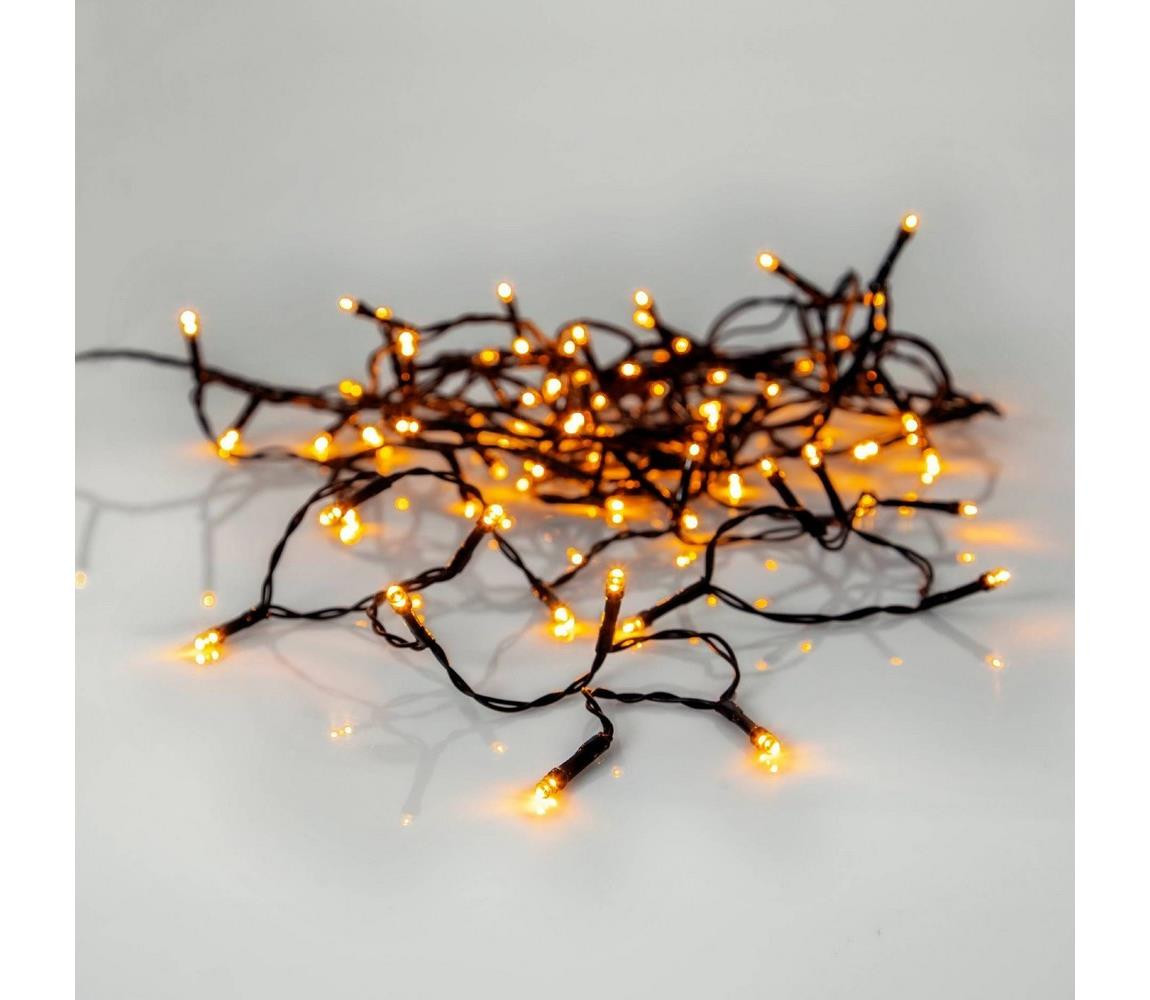 Eglo Eglo 410822 - LED Venkovní vánoční řetěz GOLDEN 80xLED 5,6m IP44 teplá bílá