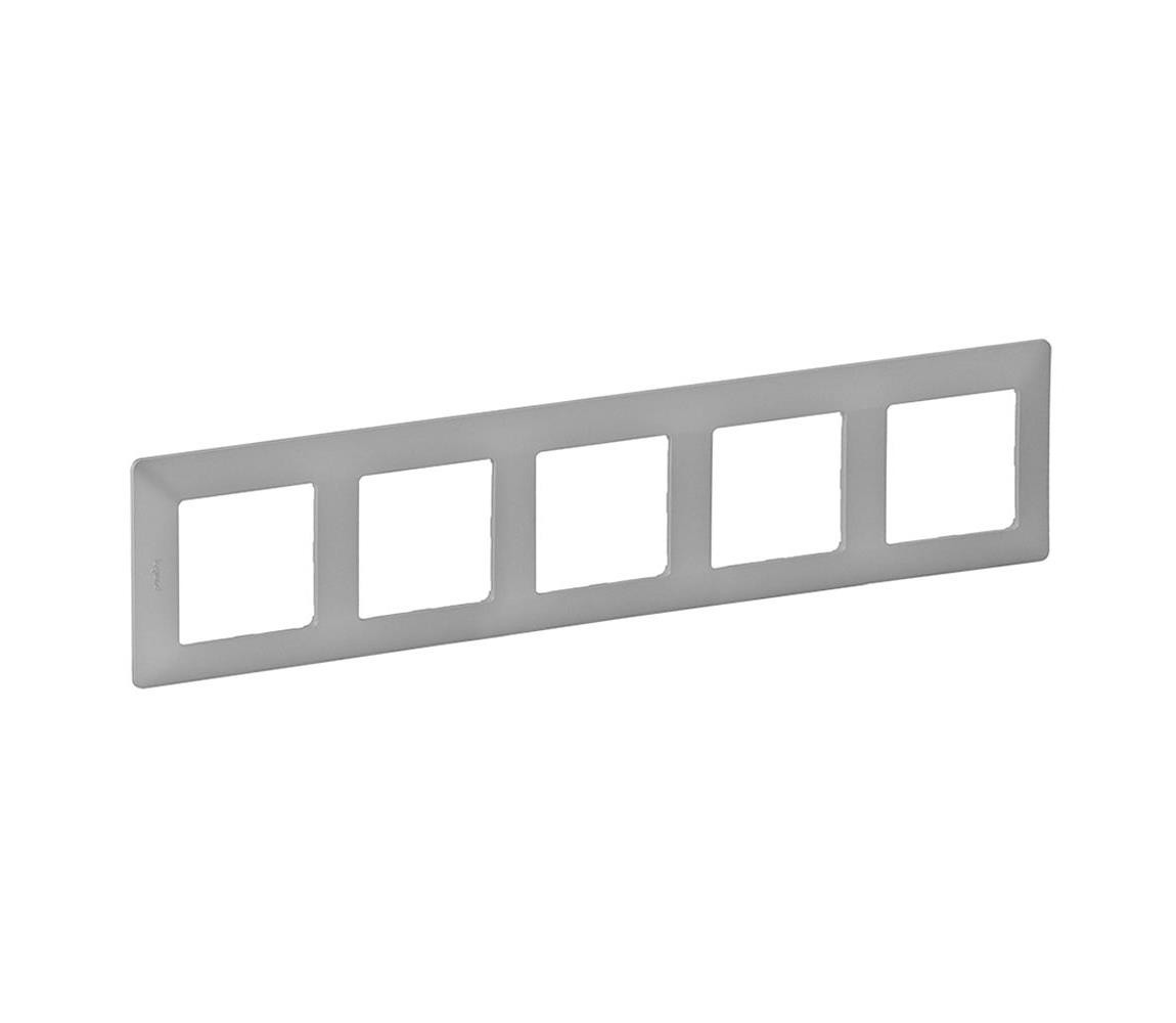LEGRAND Legrand 754135 - Rámeček pro spínače VALENA LIFE 5P hliník