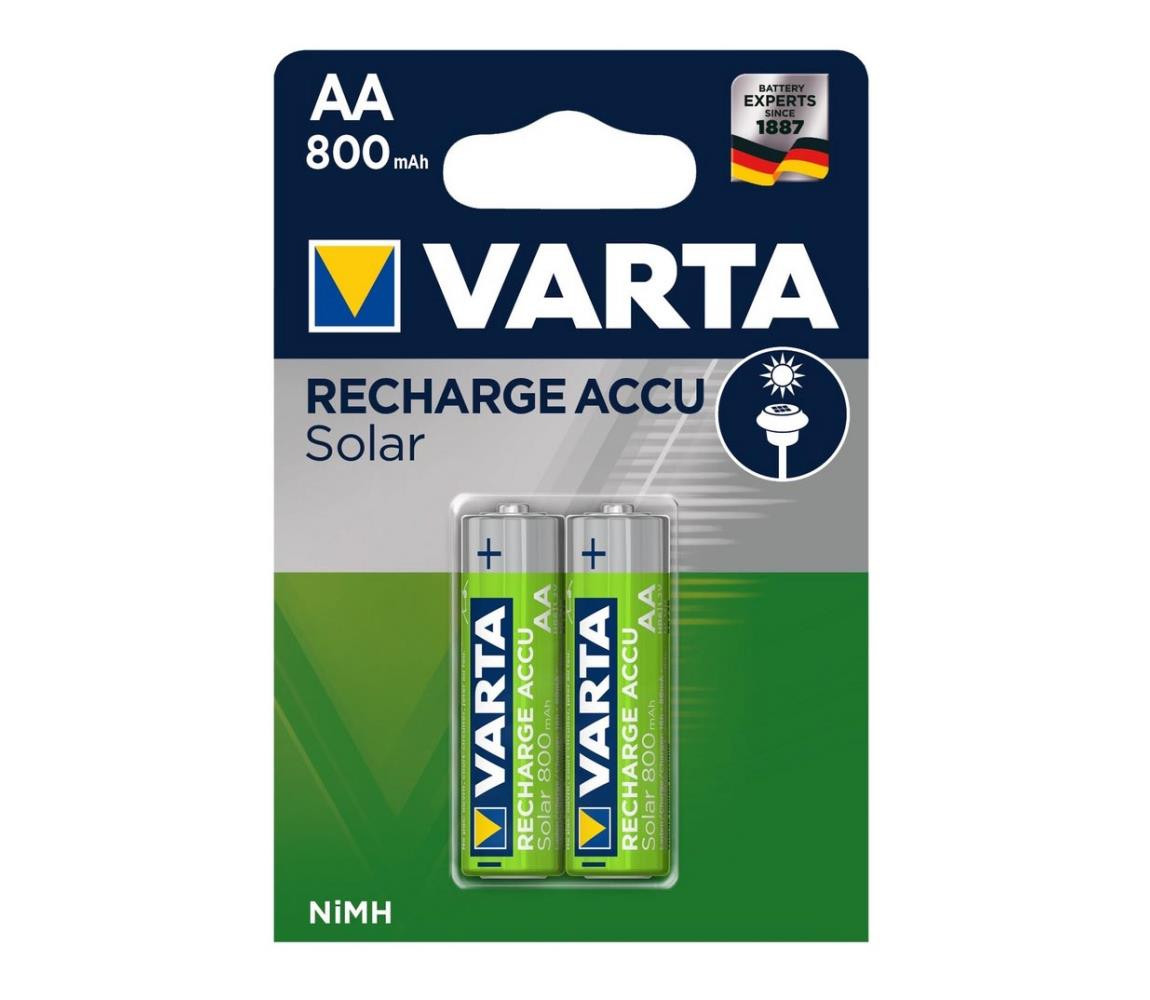 VARTA Varta 56736 - 2 ks Nabíjecí baterie SOLAR ACCU AA NiMH/800mAh/1,2V