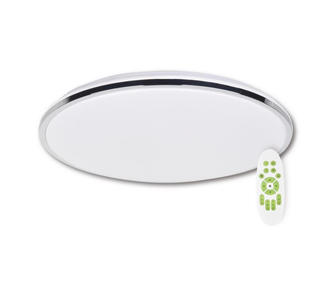 Top Light Top Light Silver KXL RC - LED Stmívatelné stropní svítidlo LED/51W/230V DO
