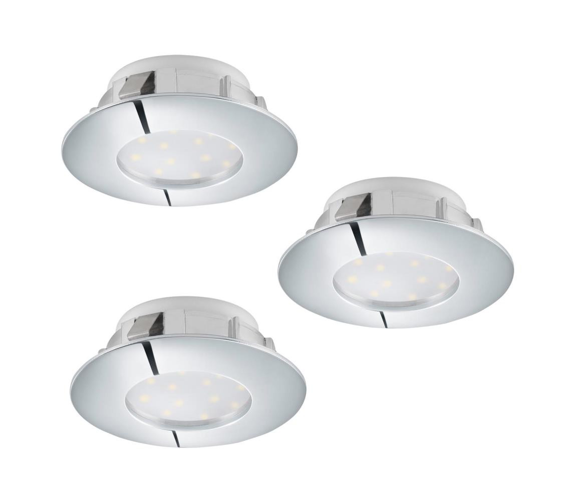 Eglo Eglo 95808 - SADA 3x LED podhledové svítidlo PINEDA 1xLED/6W/230V