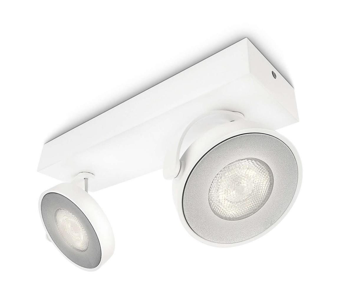 Philips Philips 53172/31/16- LED Stmívatelné svítidlo MYLIVING CLOCKWORK 2xLED/4,5W/230V