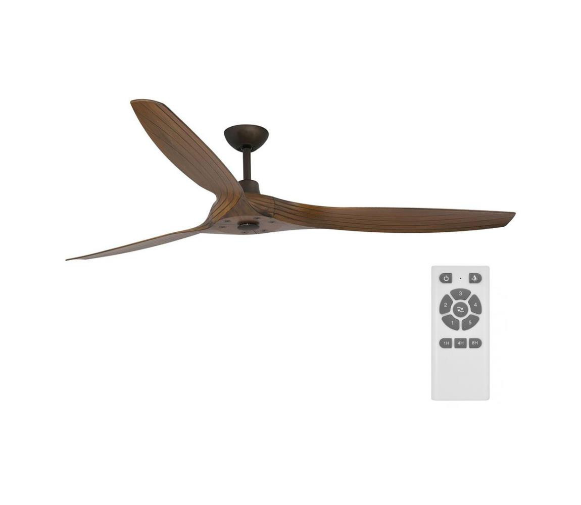 FARO Barcelona FARO 33511 - Stropní látor MOREA pr. 152 cm + dálkové ovládání