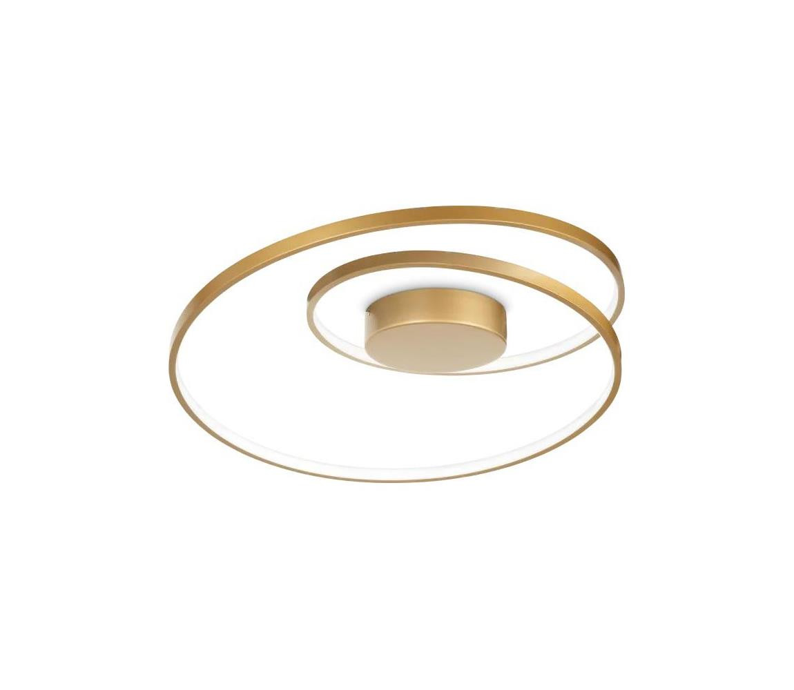 Ideal Lux Ideal Lux - LED Stm. stropní svítidlo OZ LED/48W/230V pr. 60 cm CRI 90 zlatá