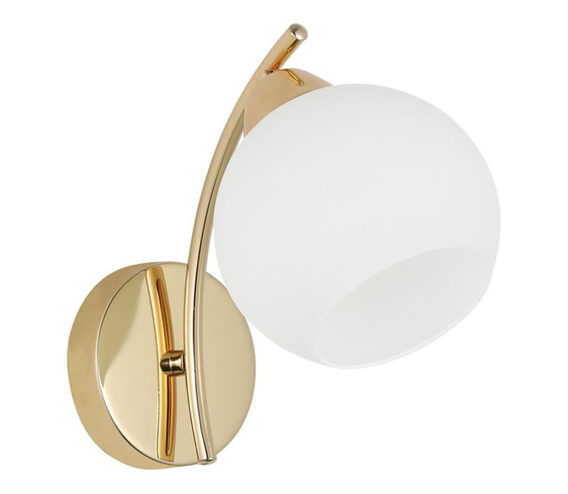 Nástěnná lampa AMOS 1xE27/40W/230V zlatá