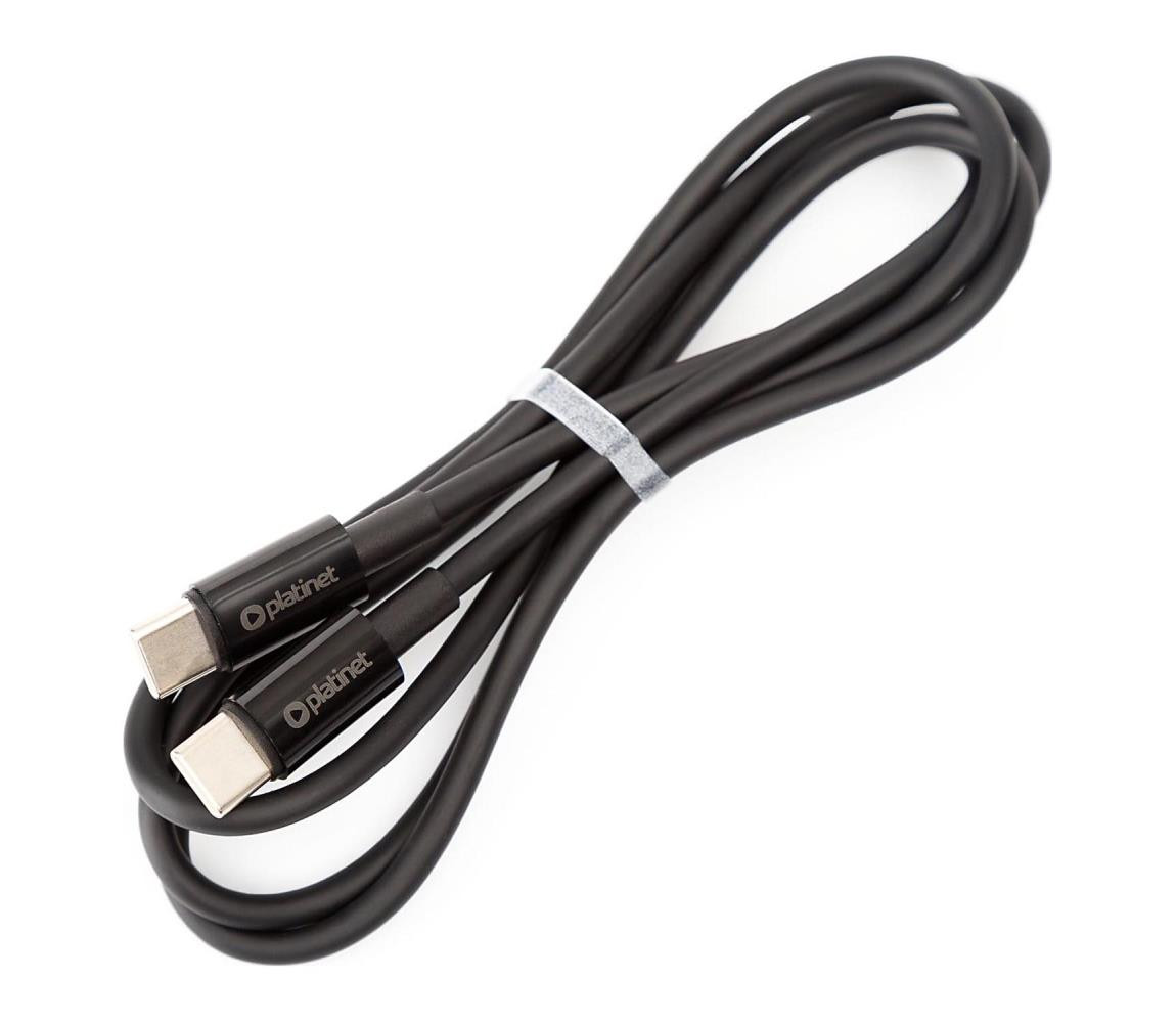 PSCCC120TB Nabíjecí USB-C - USB-C 3A, 60W, 1m, černý