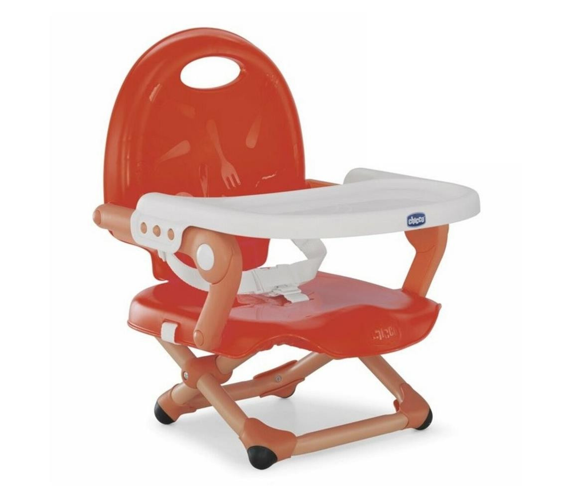 Chicco Chicco - Dětský přenosný podsedák na židli POCKET SNACK červená