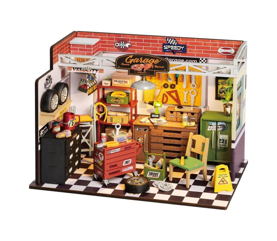 RoboTime miniatura domečku Garáž