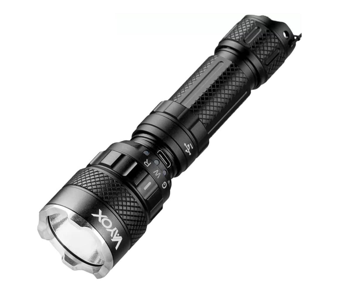 Vayox LED RGBW Stmívatelná nabíjecí svítilna LED/15W/5V IP66 1500 lm 2000 mAh