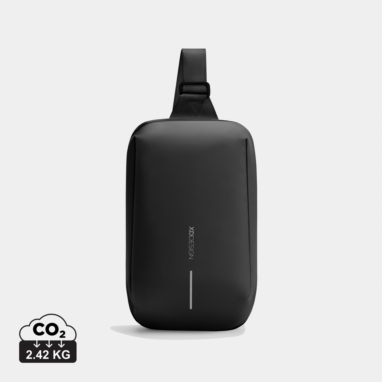 Voděodolný batoh přes rameno, Urban Sling, XD Design, černý