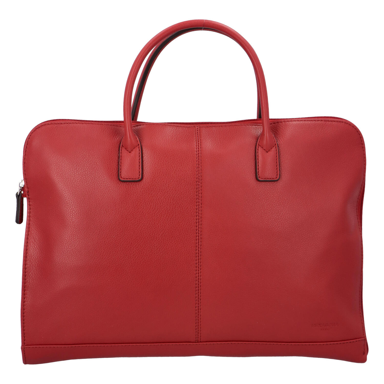 Dámská kožená spisovka tmavě červená - Hexagona Miracly červená