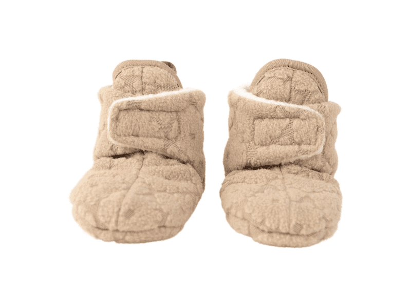 Lodger Slipper Folklore Fleece Beige 3 - 6 měsíců