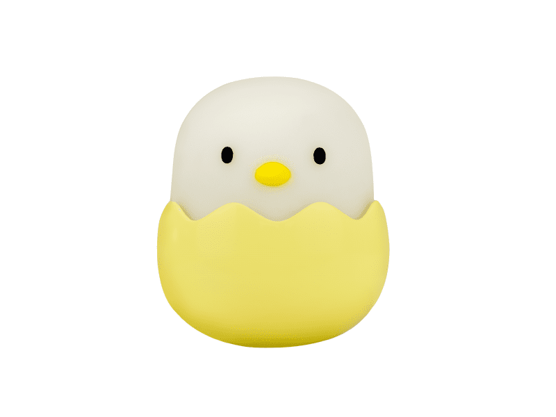 Megalight Noční světlo BABY EGGY EGG Yellow