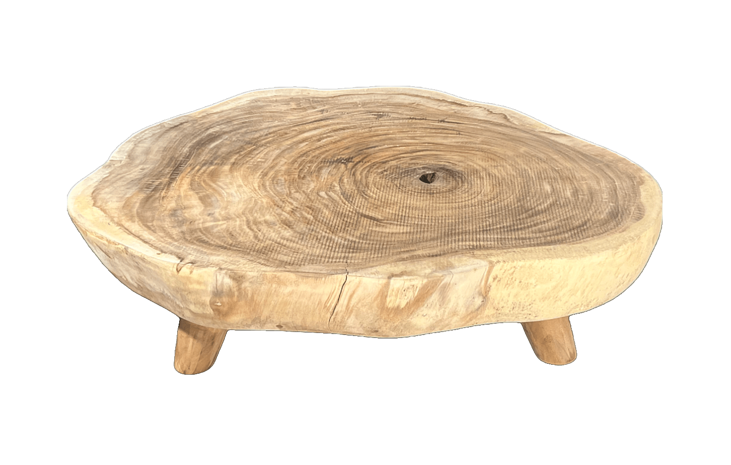 DEOKORK Konferenční stolek ze suaru TRUNK LUX IXX