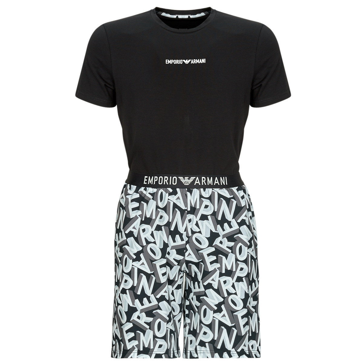 Emporio Armani  SHORT PYJAMAS SET  ruznobarevne