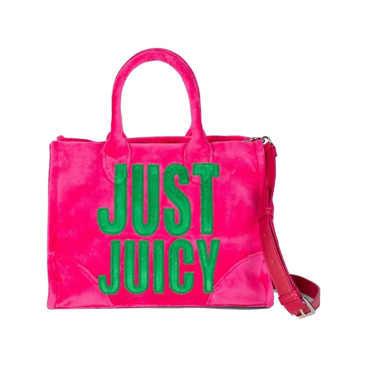 Juicy Couture  IRIS PATCH VELVET M  Růžová