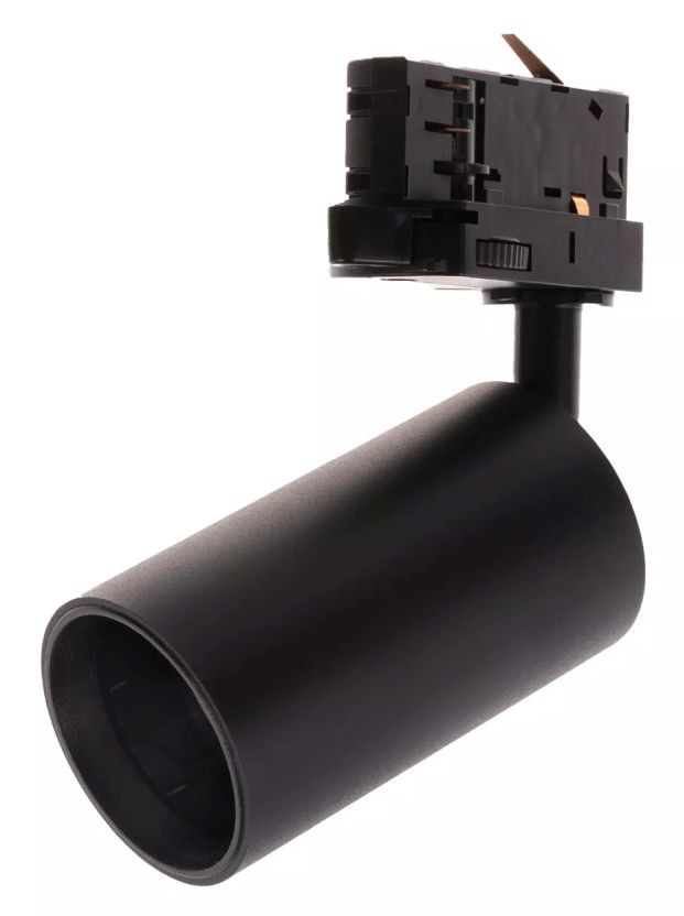 T-LED Černé lištové svítidlo 3F pro žárovku GU10 105714