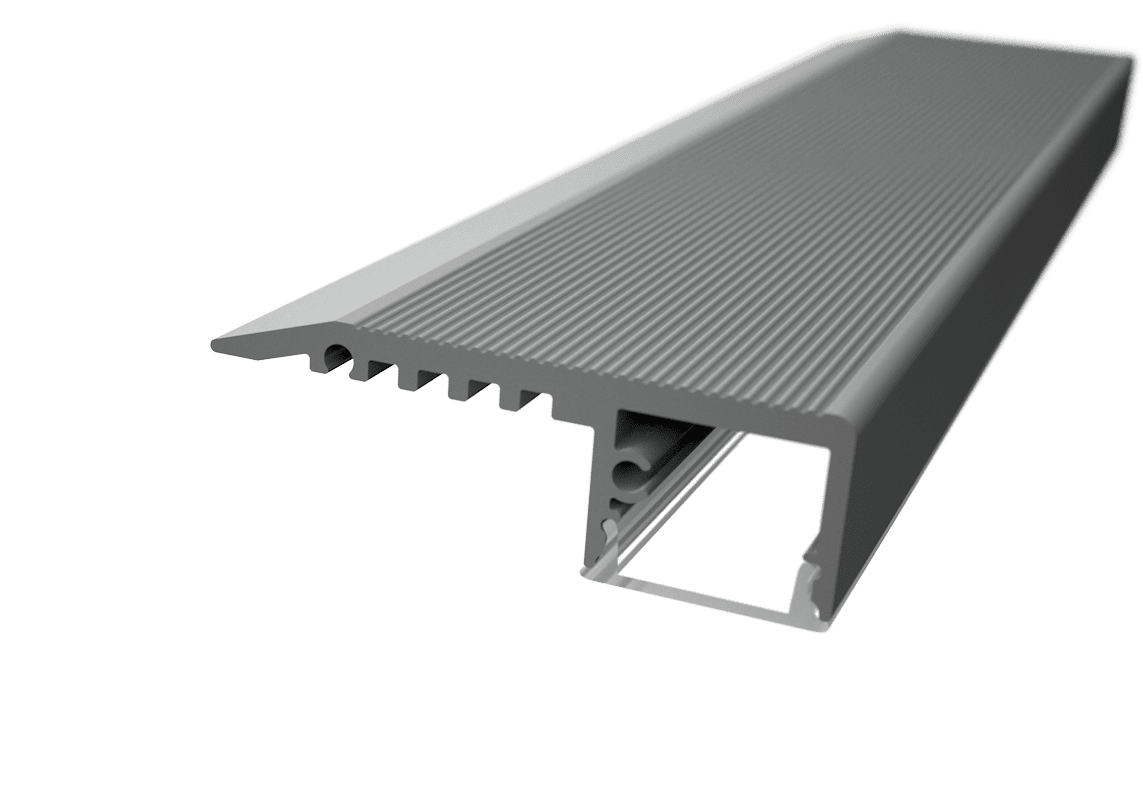 LED Solution Schodišťový profil pro LED pásky Vyberte variantu a délku: Profil bez difuzoru 2m LP402