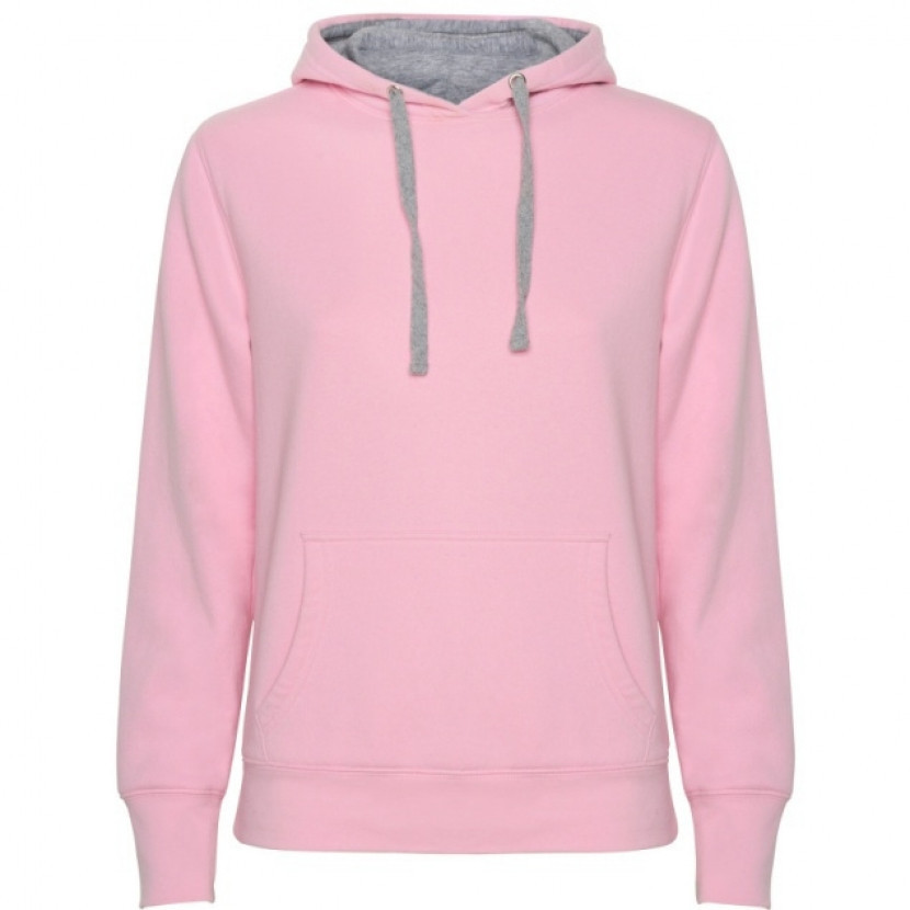 Dámská mikina Roly Urban - růžová-šedá, L