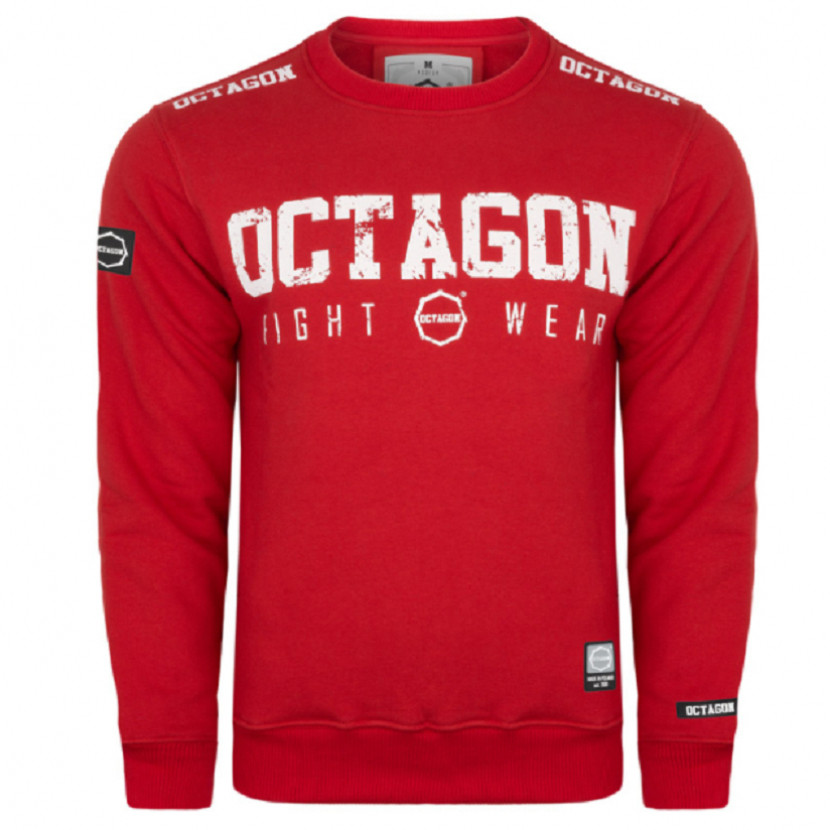 Mikina Octagon Fight Wear 2018 - červená, XXL