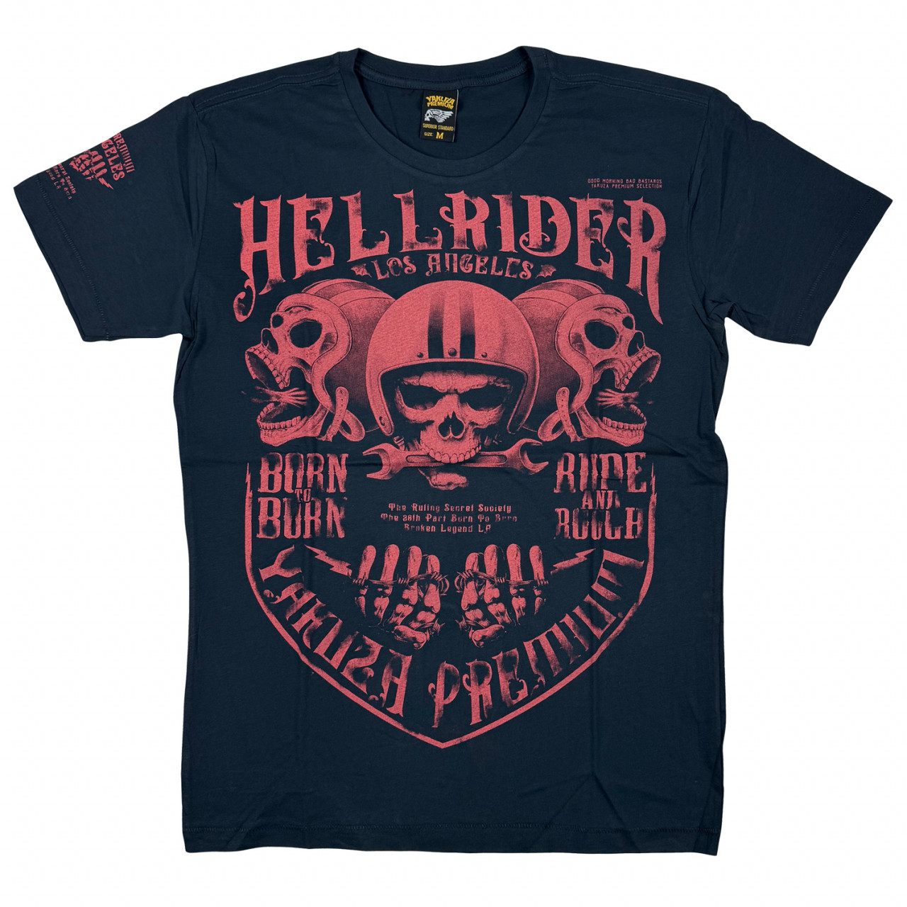 Triko Yakuza Premium Hellrider Los Angeles - navy, L