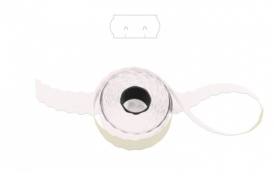 Europapier Značkovací etikety 26 x 12 Uni bílé