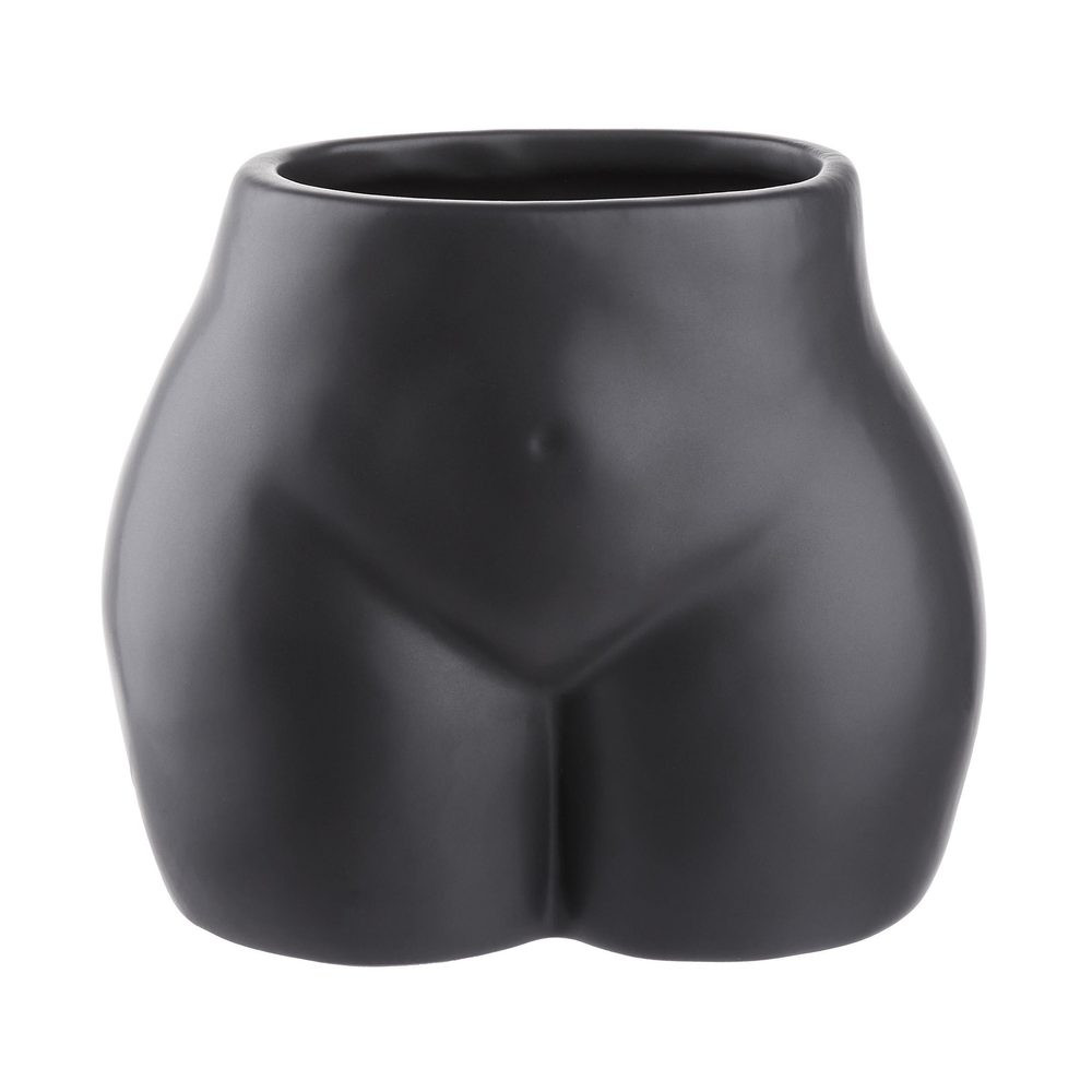BOODY Váza/květináč 13 cm - černá