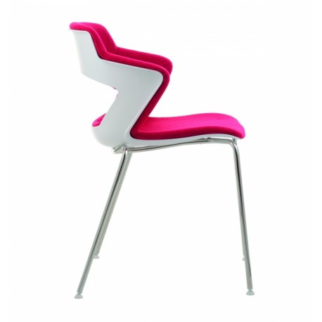 Antares Plastová židle 2160 TC Aoki FRONT UPH GALERIE - Čalounění Antares LÁTKY A / BONDAI Barva plastu Antares bílá