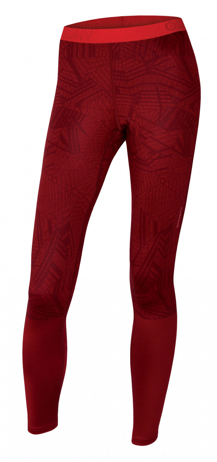 Husky Termoprádlo Active Winter Dámské kalhoty tm. cihlová Velikost: XL 8592287012163