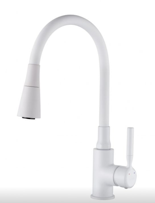 INVENA Dřezová baterie HULA PLUS bílá BZ-85-P02-L