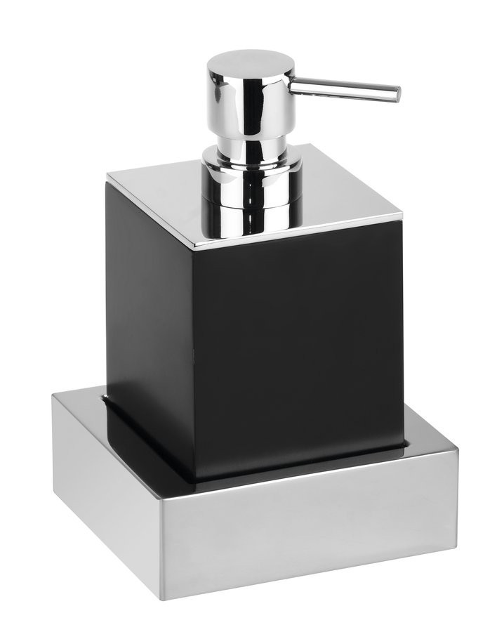 SAPHO X-STEEL dávkovač mýdla na postavení 200ml, černá mat XS104B