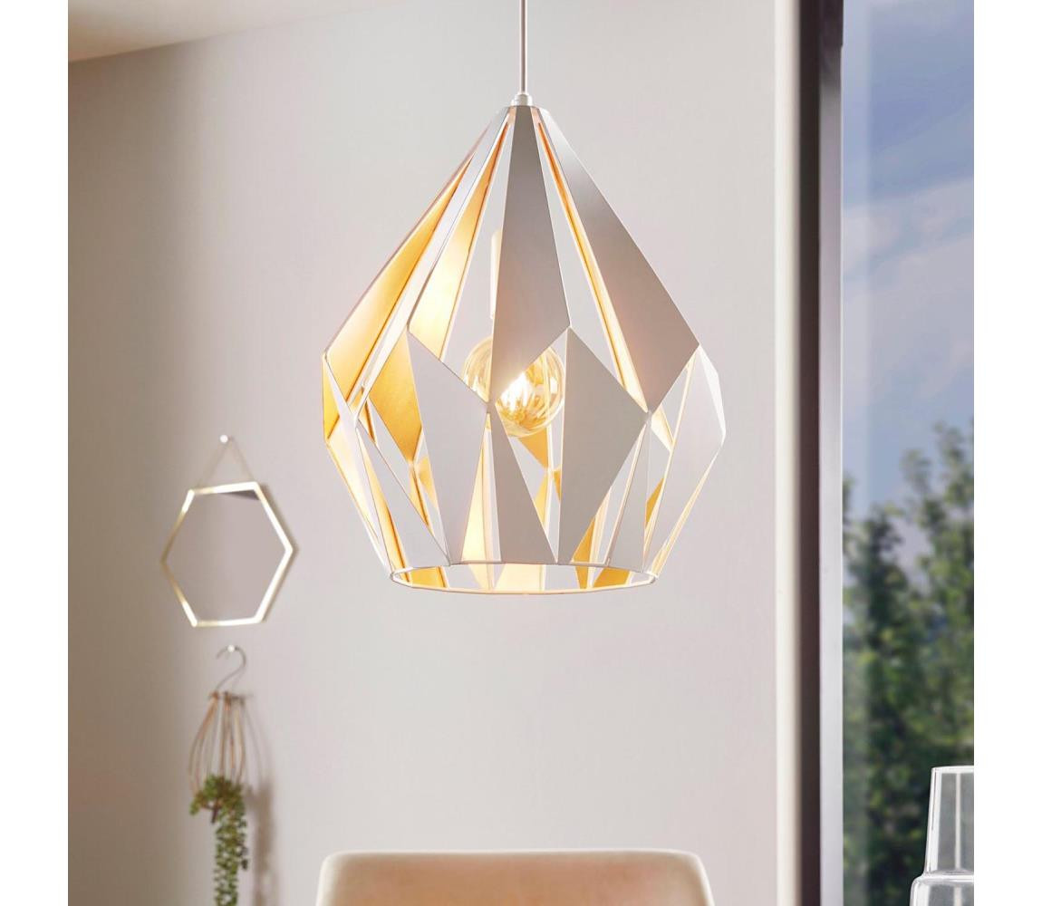 Eglo Eglo 49932 - Závěsné svítidlo CARLTON 1 1xE27/60W/230V