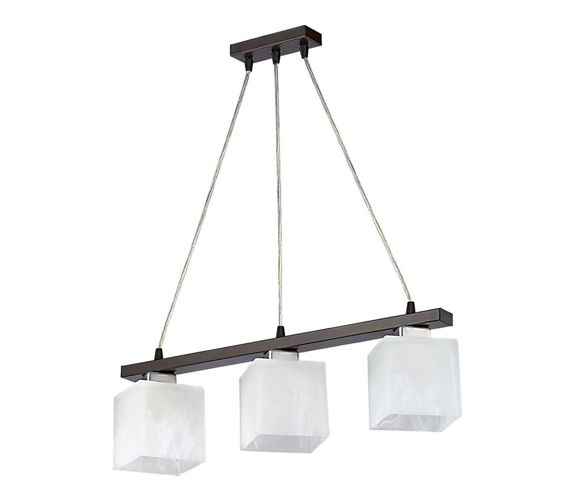 Jupiter Jupiter 1097 - PO 3 - Lustr POLA 3xE27/60W/230V wenge